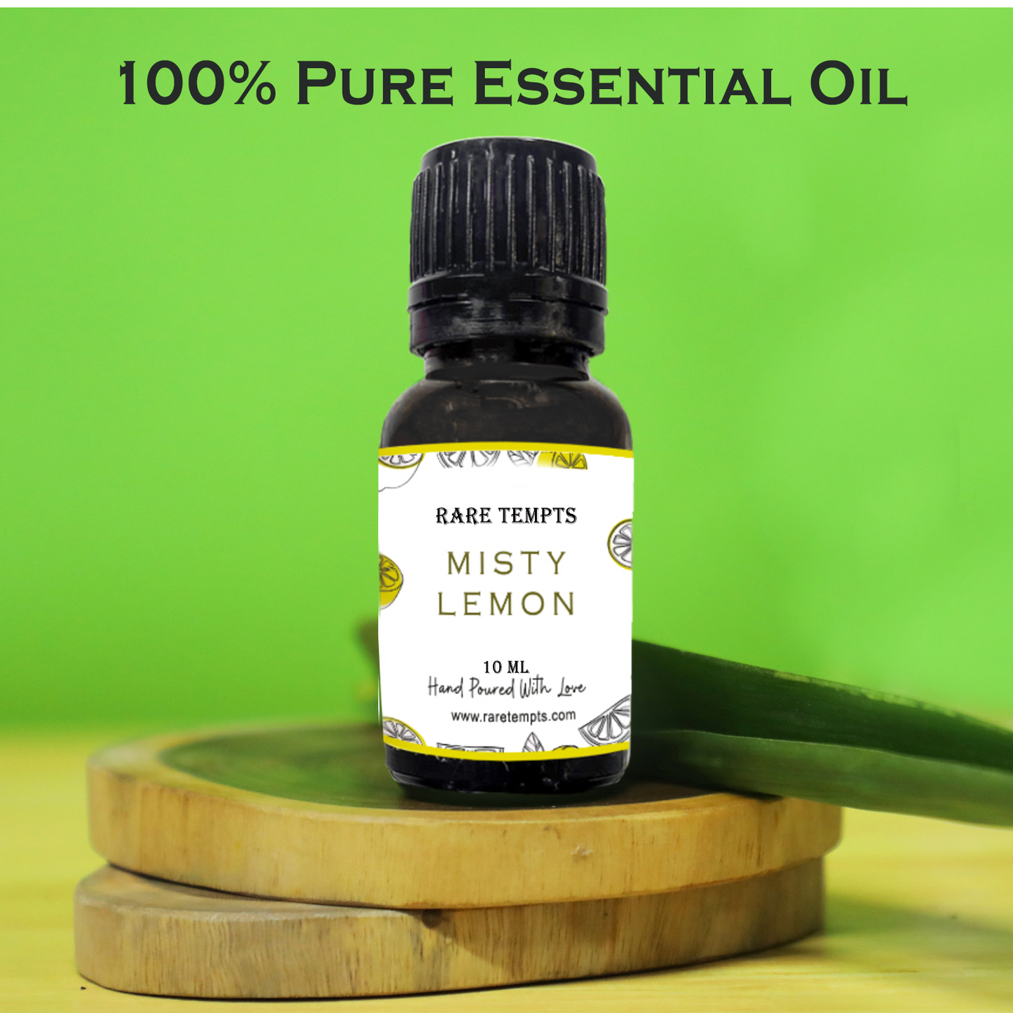 Rare Tempts Lemongrass Fragrance Oil – Fresh Herbal Zing for Diffusers & DIY Wellness