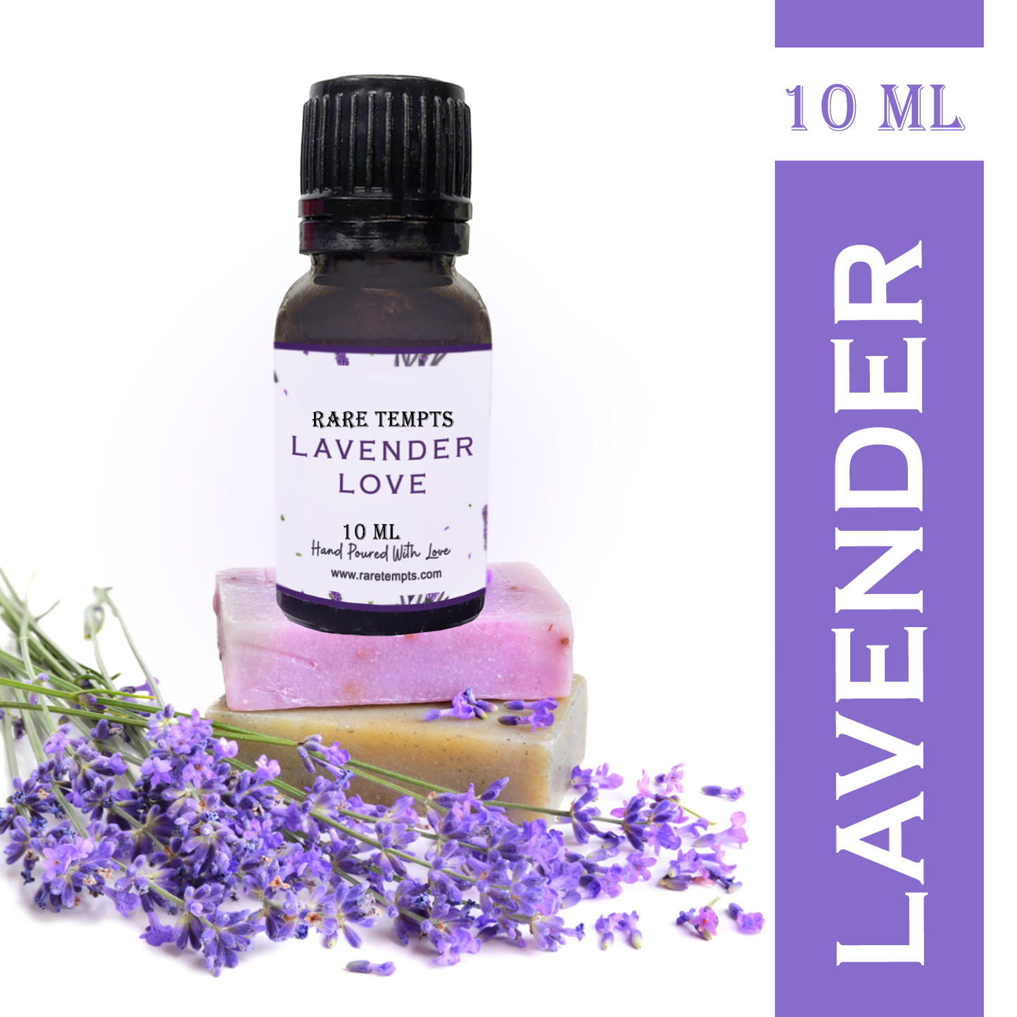 Rare Tempts Lavender Fragrance Oil – Calming Floral Bliss for Diffusers & Self-Care